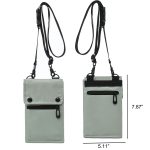 Travel Waterproof Safety PhoneOrganizer Neck Wallet - 1