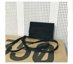 Trifold Biker's Silm Portable Neck Wallet Cards Holder W/Hanging Lanyard Oxford Neck Purse - 3
