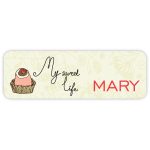 Tucson Plastic Name Badge: 0-3 Sq In