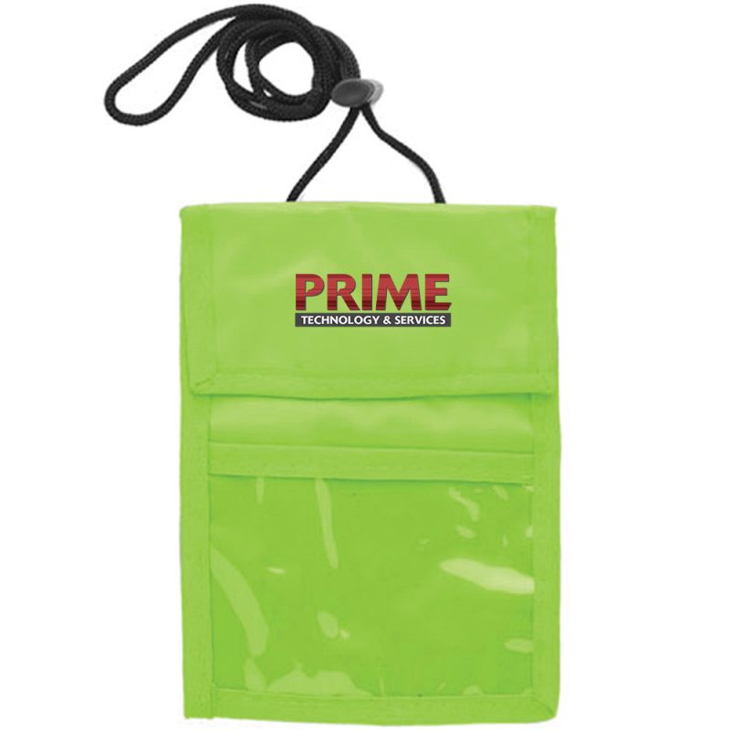 Two Pocket Flap Neck Wallet - 3