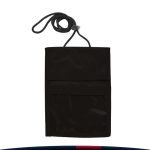 Two Pocket Flap Neck Wallet - 5