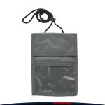 Two Pocket Flap Neck Wallet - 7