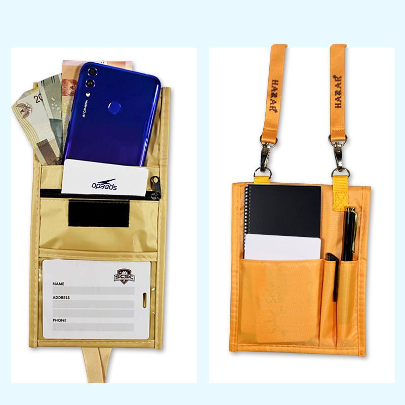 Ultimate Passport/Trade Show Badge Holder & Travel Neck Wallet - 1