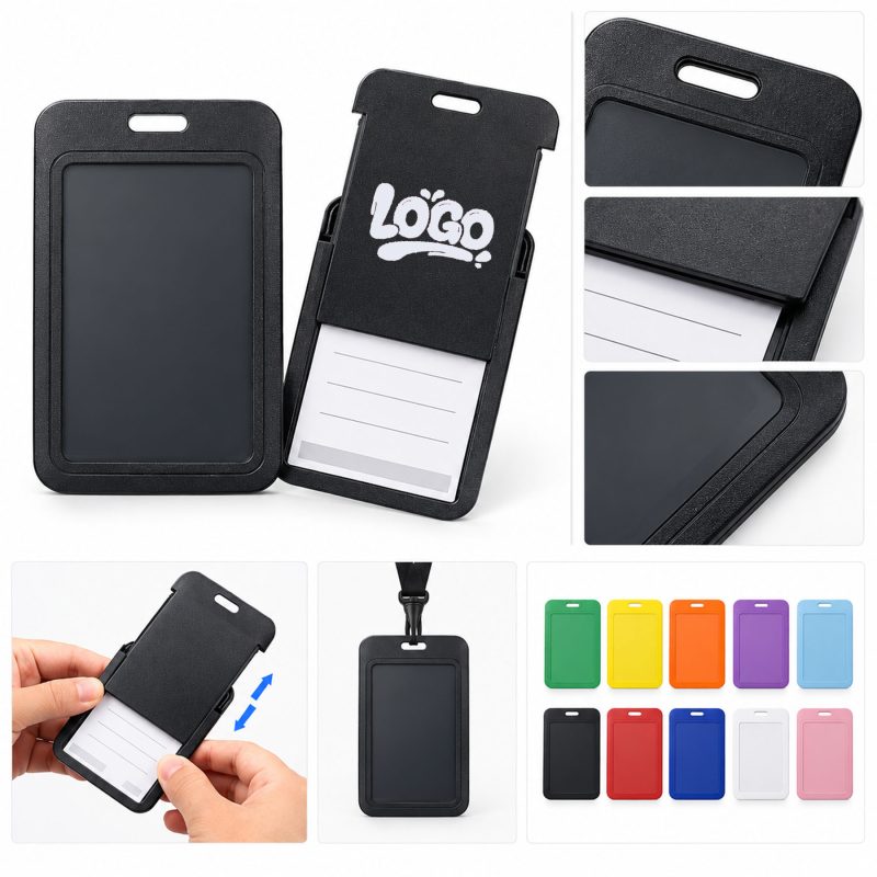 Upright Gliding Name Tag Acrylic Case