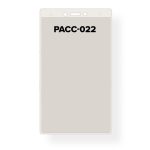 Vertical Vinyl Credential Holder (4"x8")