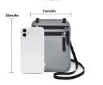 Water Resistant RFID Passport Holder Bag Travel Neck Wallet - 6