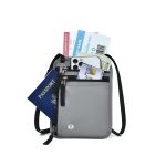 Water Resistant RFID Passport Holder Bag Travel Neck Wallet - 8