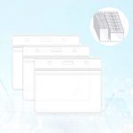 Waterproof Clear Plastic Name Tag ID Card Holder - 1