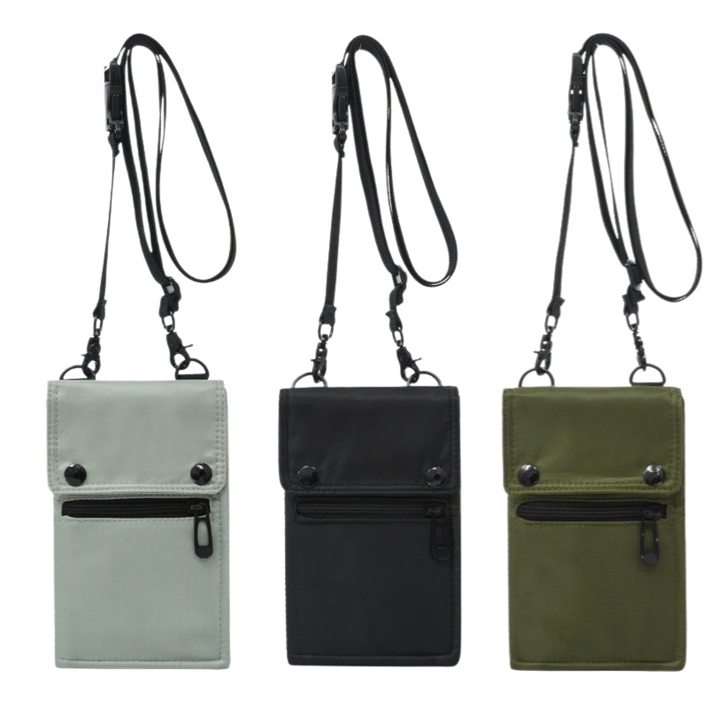 Waterproof Multi Purpose Travel Neck Wallet Crossbody Phone Bag - 1