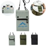 Waterproof Multi Purpose Travel Neck Wallet Crossbody Phone Bag