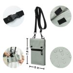 Waterproof Multi Purpose Travel Neck Wallet Crossbody Phone Bag - 5
