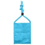 Waterproof Neck Wallet Badge Holder with Lanyard Zippered ID Pouch - 6