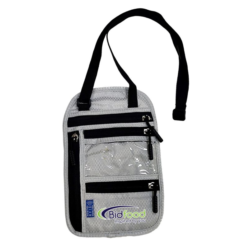 Waterproof Neck Wallet with Heat transfer Print