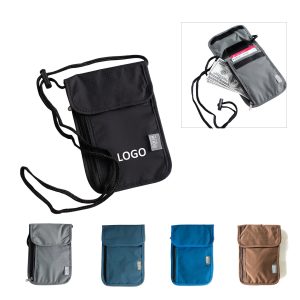 Waterproof RFID Blocking Neck Wallet