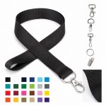 Wide Polyester Credential Lanyard - 1