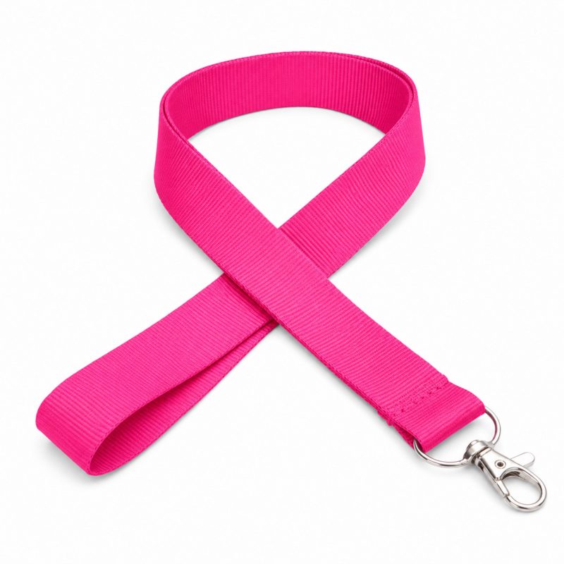Wide Polyester Credential Lanyard - 6