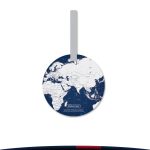 World Map Name Tag - 3