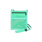 Zippered Front Pocket Neck Wallet Pouch - 3