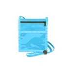 Zippered Front Pocket Neck Wallet Pouch - 4