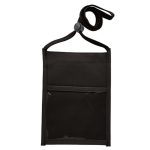 rPET Premium Double Window Neck Wallet Pouch w/ Three Pockets - 2