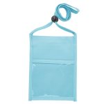 rPET Premium Double Window Neck Wallet Pouch w/ Three Pockets - 5
