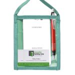 rPET Zippered Front Pocket Neck Wallet Pouch - 1