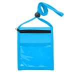 rPET Zippered Front Pocket Neck Wallet Pouch - 5